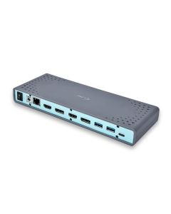 i-tec USB 3.0 / USB-TB3 2x 4K 1x 5K Display Dock DP HDMI
