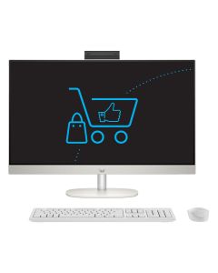 HP 24 AiO Ryzen 5-7520U/16GB/512 Wei&szlig;