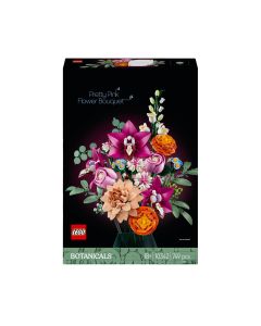 LEGO Botanicals 10342 Schöner Rosafarbener Blumenstrauß