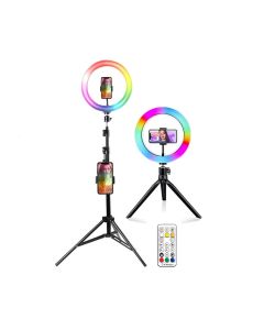 Mozos 28 cm gro&szlig;e RGB-LED-Ringlampe