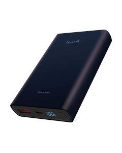 Hune Powerbank 10.000 mAh USB-A/USB-C Ozeanblau
