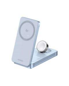 UGREEN 3-in-1 kabelloses Ladegerät W757 MagFlowQi2 25W grau