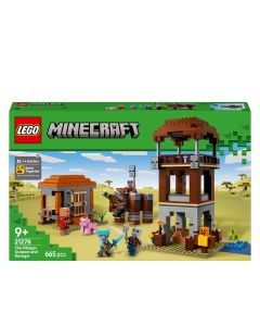 LEGO Minecraft 21278 Ein Verwüster am Plünderer-Außenposten