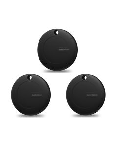 Silver Monkey TAG iOS Black Silicone 3 szt.