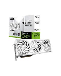 ASUS GeForce RTX 5070 Ti TUF Gaming OC White 16GB GDDR7 DLSS4