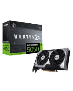 MSI GeForce RTX 5050 Ventus 2X OC 8GB GDDR6 DLSS4