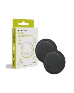 Mobile Origin Airtag Sticker Mount A2 2er-Pack schwarz