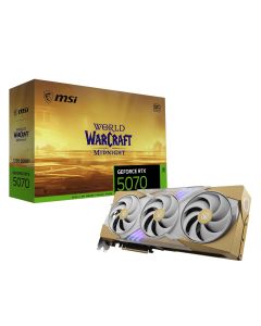MSI GeForce RTX 5070 12G WoW Midnight Light Edition OC
