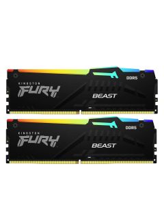 Kingston FURY 32 GB (2 x 16 GB) / 6000 MHz CL36 Beast RGB Schwarz