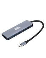Silver Monkey USB-C - HDMI, 3xUSB, USB-C PD Adapter