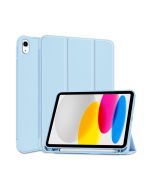Tech-Protect SmartCase Pen für iPad (10. Generation) himmelblau