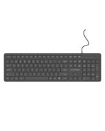 Silver Monkey K40 Kabelgebundene Slim-Tastatur US-Layout