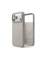 Elago MagSafe Leather Case für iPhone 17 PRO Max Light Gray