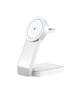 x-kom Alu MagCharger 3in1 Weiß