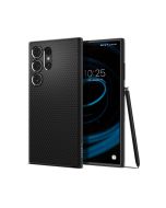 Spigen Liquid Air für Samsung Galaxy S24 Ultra Mattschwarz