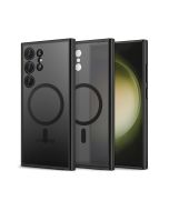 Tech-Protect Magmat Magsafe für Samsung Galaxy S24 Ultra Mattschwarz