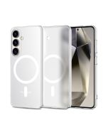 Tech-Protect Magslim Magsafe für Samsung Galaxy S25 Matte/Ice