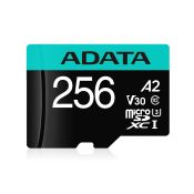 ADATA 256GB microSDXC Premier Pro 100MB/s U3 V30S A2