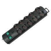 Brennenstuhl Primera-Line - 10 Steckdosen, 2m, schwarz