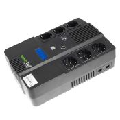Green Cell UPS AiO (600VA/360W, 6x Schuko, AVR, LCD)