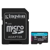 Kingston Canvas Go! Plus 64GB microSDXC 170MB/s V30 A2