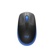 Logitech M190 Maus Kabellos blau