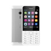 Nokia 230 Dual SIM biały-srebrny