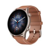 Huami GTR 3 Pro Bluetooth Aluminiumgehäuse Golden Lederarmband bra