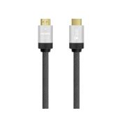 Silver Monkey HDMI 2.0 - HDMI Kabel, geflochten 2m