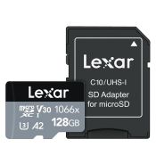 Lexar 128GB microSDXC High-Performance 1066x A2 V30 U3