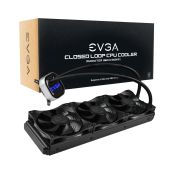 EVGA CLC 360mm All-In-One RGB LED CPU Liquid Cooler, 3x FX12 120-