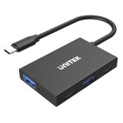 Unitek USB 3.1 Gen2-Hub – 2x USB-A, 2x USB-C