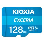 KIOXIA 128GB microSDXC Exceria 100MB/s C10 UHS-I U1