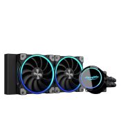 Alpenfohn Gletscherwasser 240 ARGB Black 2x120mm