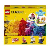 LEGO Classic 11013 Kreativ-Bauset mit durchsichtigen Steinen