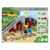 LEGO DUPLO 10872 Eisenbahnbrücke und Schienen