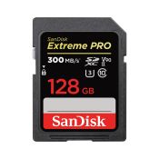 SanDisk 128GB SDXC Extreme Pro 300MB/s UHS-II V90