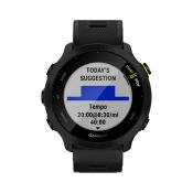 Garmin Forerunner 55 42mm Kunststoffgehäuse schwarz Gummiarmband sc