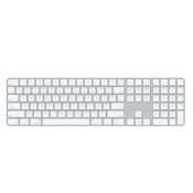 Apple Magic Keyboard mit Touch ID und Nummernblock weiß (US)
