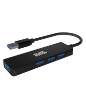 Silver Monkey USB-A 4x USB 3.0 (Black)