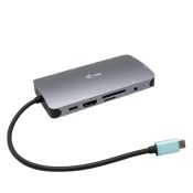 i-tec USB-C Metal Nano Travel Dock HDMI LAN SD PD100W Ladegerät 112W