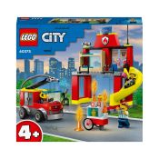 LEGO City 60375 Feuerwehrstation und Löschauto