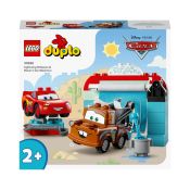 LEGO DUPLO Disney 10996 Lightning McQueen und Mater in der Waschanlage