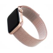FIXED Nylonarmband für Apple Watch Roségold