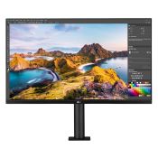 LG UltraFine 32UN880P-B 31,5 Zoll 4K Ergo Monitor HDMI/DP/USB/U
