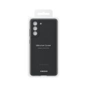 Samsung Silicone Cover für Galaxy S21 FE schwarz