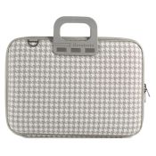 Bombata Pied de Poule 15,6" hellgrau