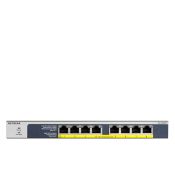 Netgear 8p GS108PP-100EUS (8x10/100/1000Mbit 8xPoE+)