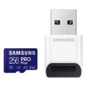 Samsung 256GB microSDXC PRO Plus 160MB/s mit USB-Kartenleser