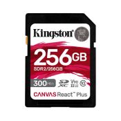 Kingston 256GB SDXC Canvas React Plus 300MB/s U3 V90